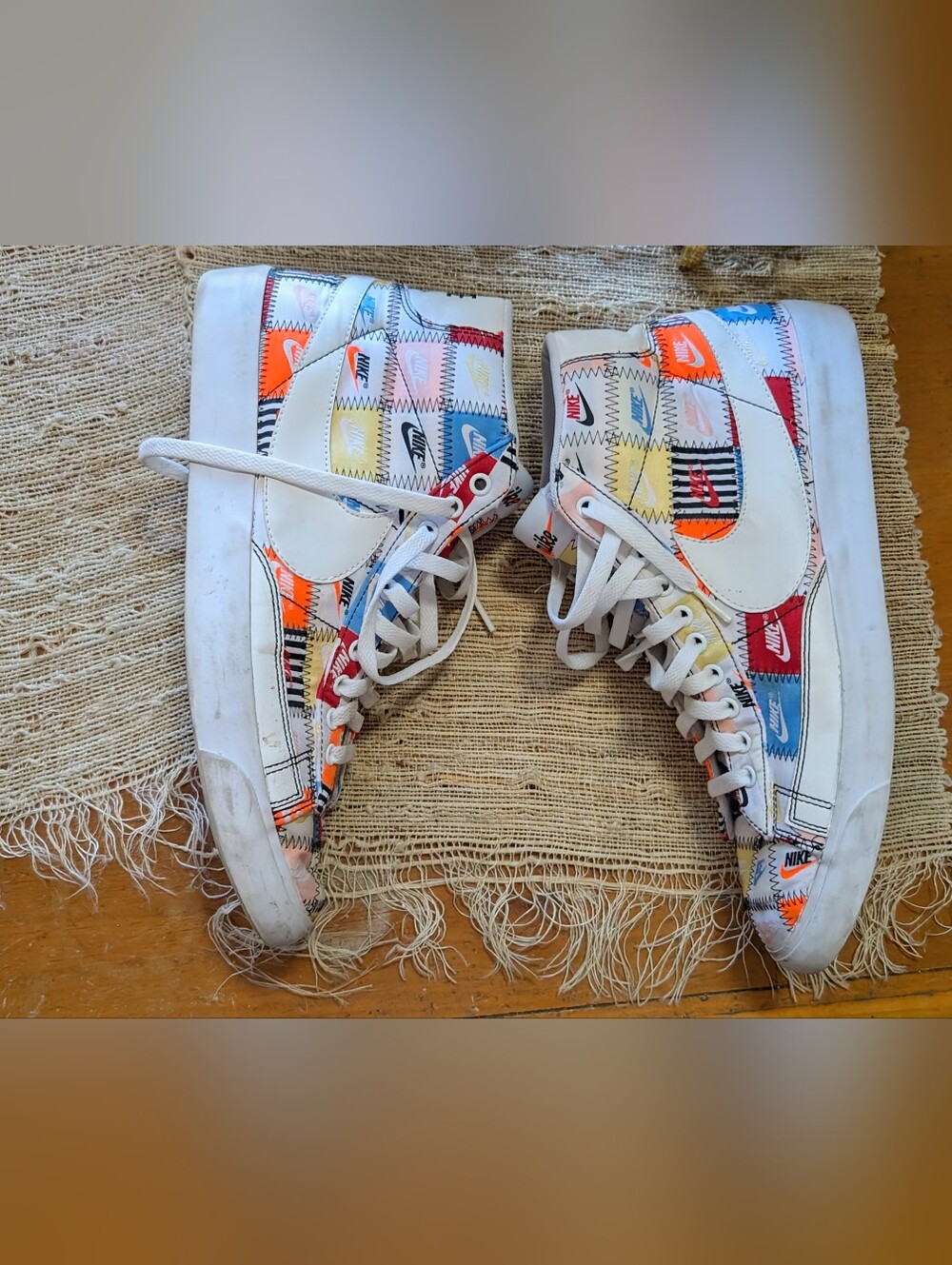 Nike blazer Mid Patchwork shoes Size  12 Men's